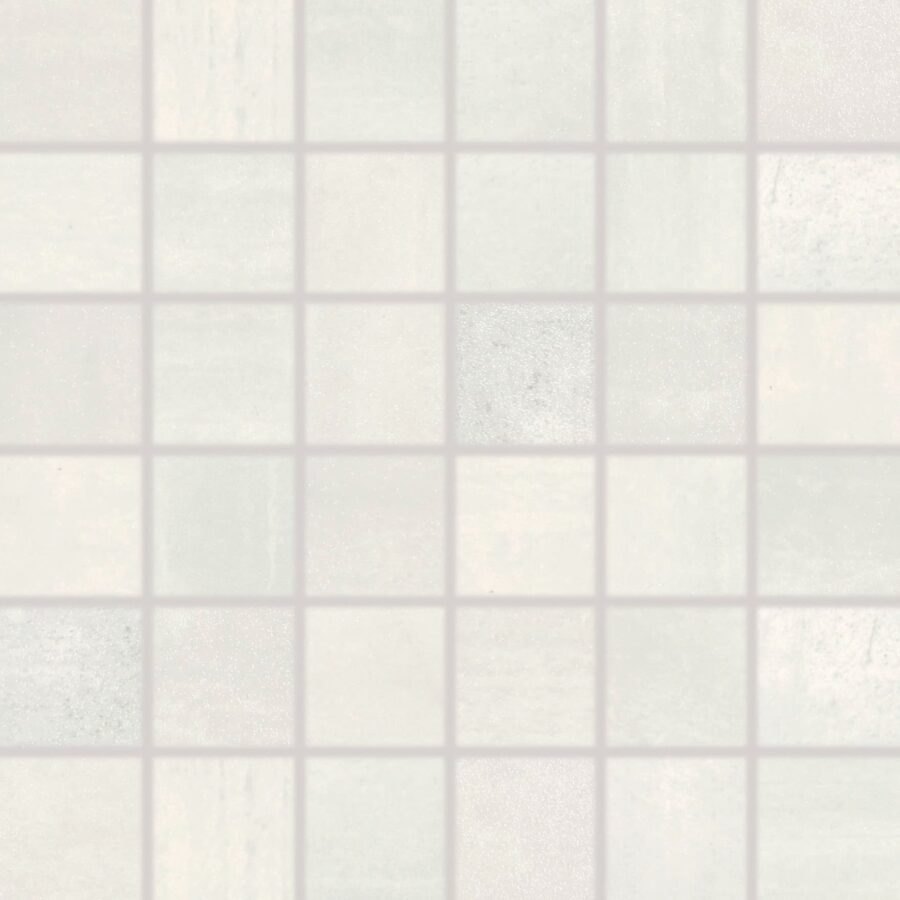 Mozaika Rako Rush světle šedá 30x30 cm mat / lesk WDM05521.1